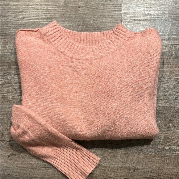 American Eagle drop shoulder cropped Rose Pink Sweater size small - Picture 8 of 10